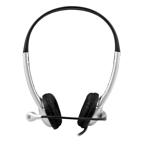 Mach 1 USB headset with volume control, ideal bulk school headphones for education and learning environments.