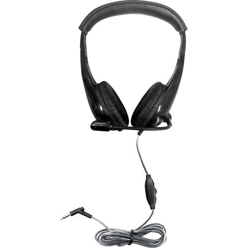 Motiv8 Multimedia Headset with Steel-Reinforced Gooseneck Microphone - Learning Headphones