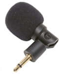 WS Series Mic with foam windscreen, designed for teachers to connect easily with WS-T transmitter.