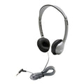 SchoolMate on-ear school headphones with leatherette cushions, ideal for bulk school headphone packs in educational settings.