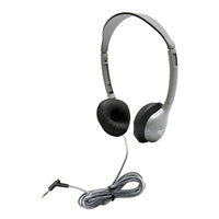 Thumbnail for SchoolMate Personal Stereo Headphone with Leatherette Cushions - Learning Headphones