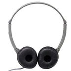 SchoolMate on-ear bulk school headphones featuring soft leatherette cushions for comfort and durability in education.