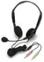 Stereo PC Headset with Dual Plugs - Learning Headphones