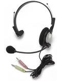 NC-181 On-Ear Monaural PC Headset with noise-canceling mic, ideal for bulk school headphones and education.