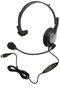 NC-181 VM USB On-Ear Mono Headset with noise-canceling mic, ideal bulk school headphones for clear communication.