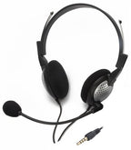 NC-185M on-ear stereo headset with noise-canceling mic, ideal for education and mobile devices.