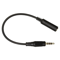 Thumbnail for NL-CBL Audio Safe Control Cable with a 3.5mm plug connection for headphone volume control.