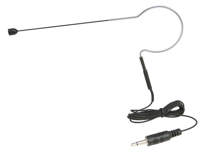 Over-ear microphone designed for education use, compatible with Califone PA systems, ideal for school headphone packs.