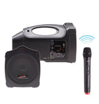 Ultra Portable PA system for schools with wireless mic, ideal for group announcements and activities in education.