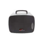 PresentationPro portable speaker for classrooms, featuring volume, mute, bass, and treble controls.