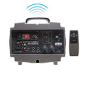 Back view of the Wireless PresentationPro speaker with adjustable sound controls, ideal for schools and educational settings.