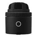 Pivo Black camera device with 360-degree rotation, AI tracking, ideal for content creators and videographers.