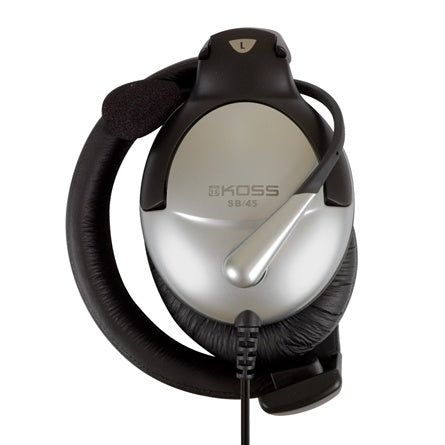 SB45 Multimedia Headset w-Mic Passive Noise Cancellation - Learning Headphones
