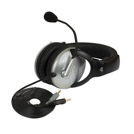 Koss SB49 noise-canceling headset with mic, ideal for bulk school headphones and education use.