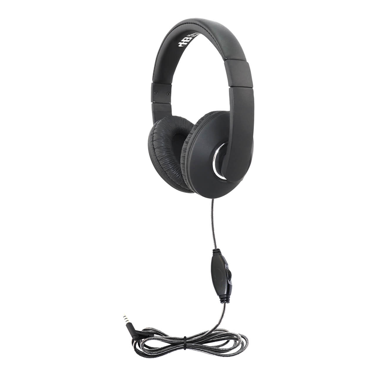 Smart-Trek Mini headphones with in-line volume control, durable bulk school headphones for education.