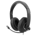 Smart-Trek Mini headset with in-line volume control, ideal bulk school headphones for education.