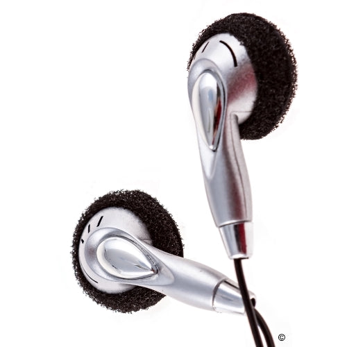 High-quality school earbuds with soft foam earpads designed for comfort and educational use.