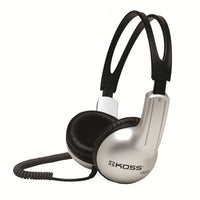 Thumbnail for Koss UR10CC portable headphones with coiled cord, ideal for bulk school headphone packs and educational use.