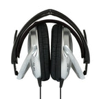 Koss UR40 foldable lightweight headphones, ideal bulk school headphones for student learning and education.