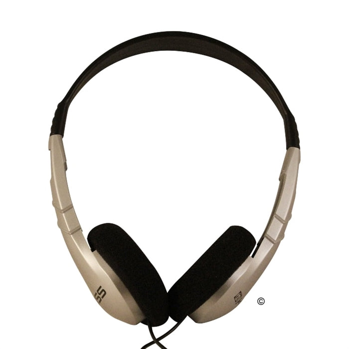 Koss UR5 silver headphones for education, perfect bulk school headphones pack for classrooms and labs.