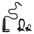 V-Claw holder designed for HygenX Vray sanitizer, holding headphones for education and bulk school headphones.