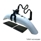 V-Claw holder designed for HygenX Vray Sanitizer, ideal for sanitizing school headphones and electronic devices.