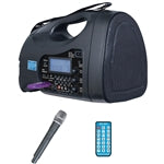 Thumbnail for Hamilton Venu-80 PA System with Handheld Mic featuring a portable design, wireless mic, and multimedia inputs.