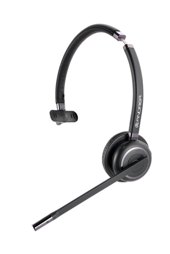 WNC-2100 Wireless Noise-Canceling Bluetooth Mono Headset, perfect for education and school use, ideal for calls and virtual meetings.
