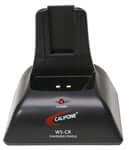 Cradle for Wireless Transmitter or Receiver, ideal for bulk school headphones and headphone packs for education.