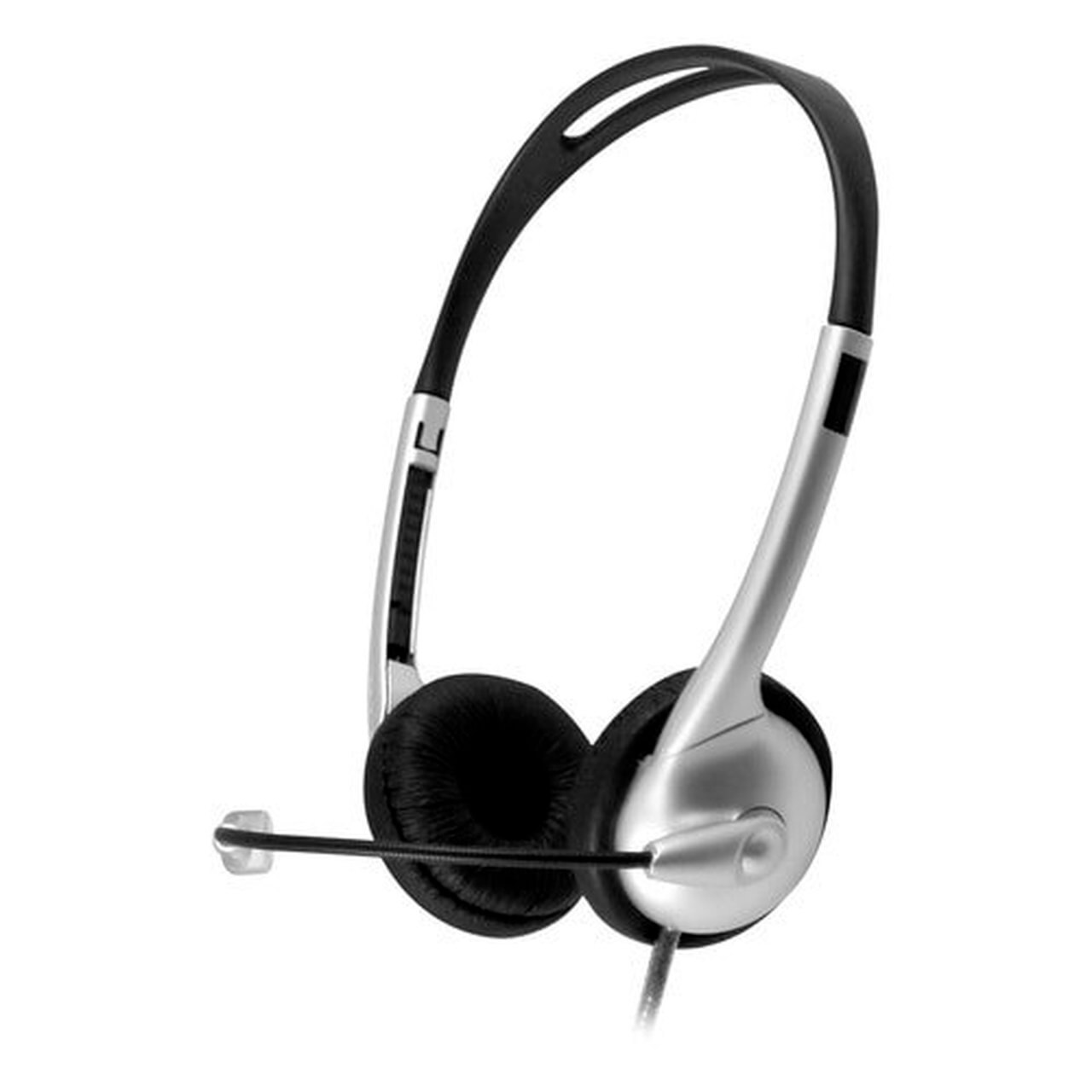MACH-1 Multimedia USB Type-C Headset - Steel Reinforced Gooseneck Mic and In-Line Volume - Learning Headphones