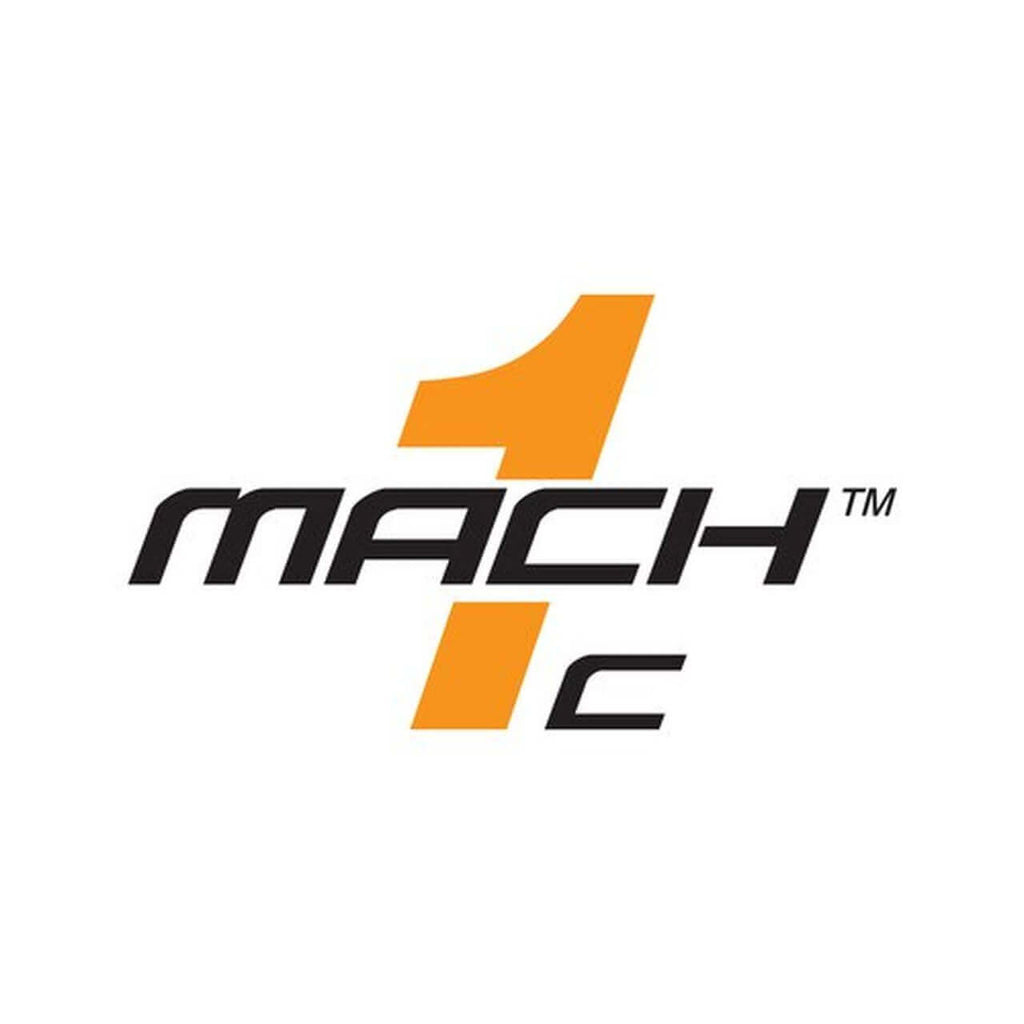 MACH-1C multimedia headset logo designed for bulk school headphones and education needs.