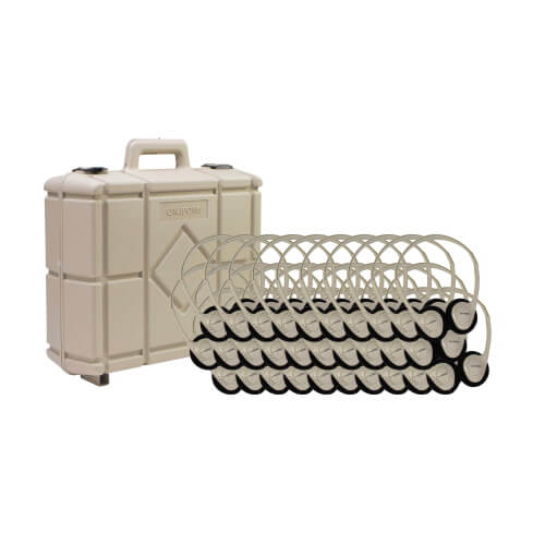 Individual Storage Headphone - 30 Pack - with Case - Learning Headphones