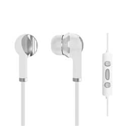 Koss IL200 KTC interlocking in-ear headphones for bulk school use, featuring noise isolation and built-in mic.